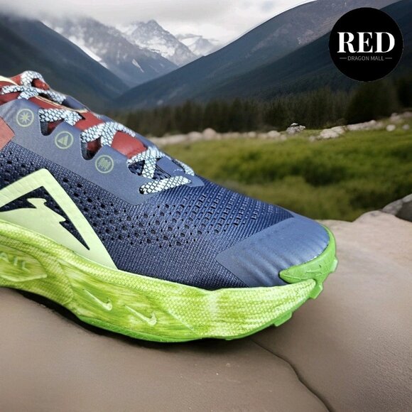 Nike ZoomX Zegama Trail Running Shoes Thunder Blue DH0623-403 - Men's Size 11.5 - Picture 13 of 14